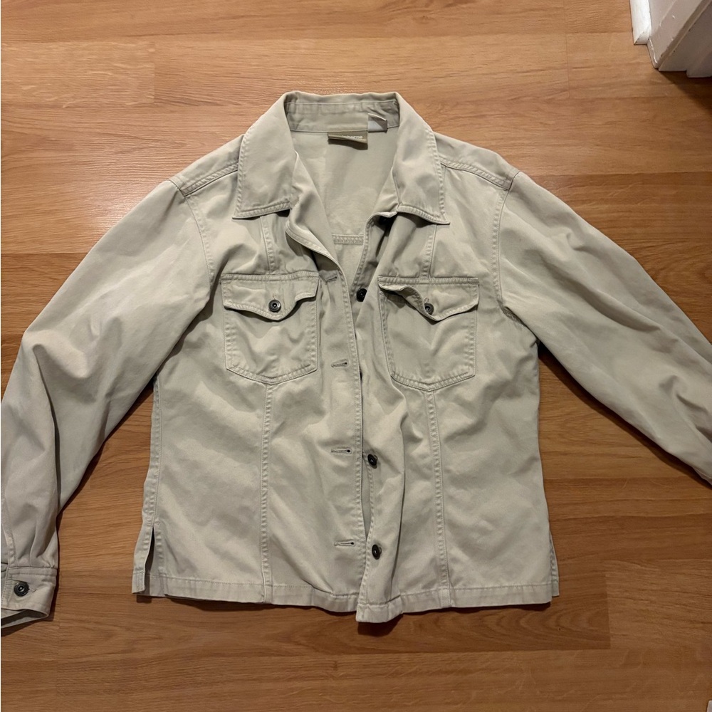 Liz Claiborne Khaki Jacket